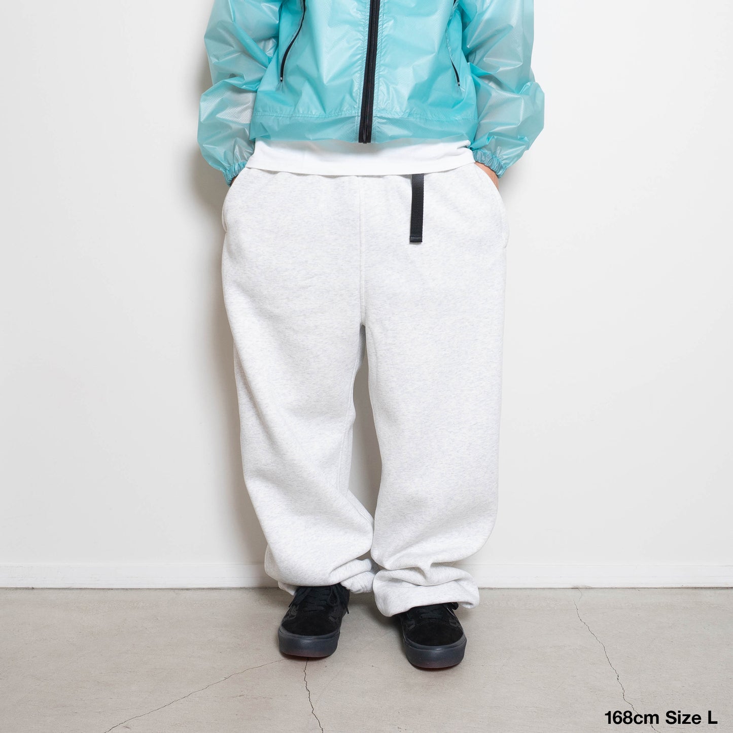 Bonded Fleece Desk Work Pants - Ash