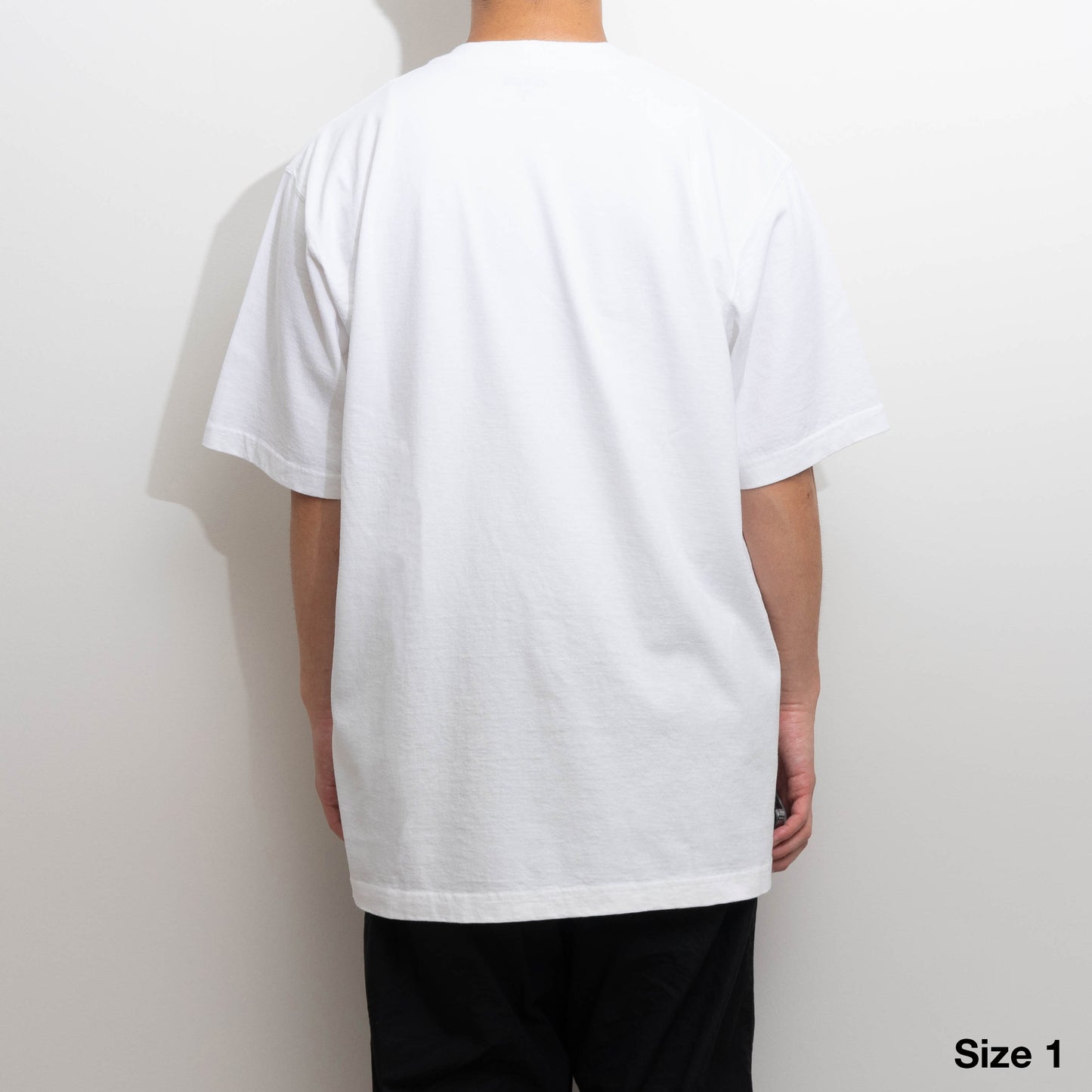 Mid Weight Pocket Tee - White