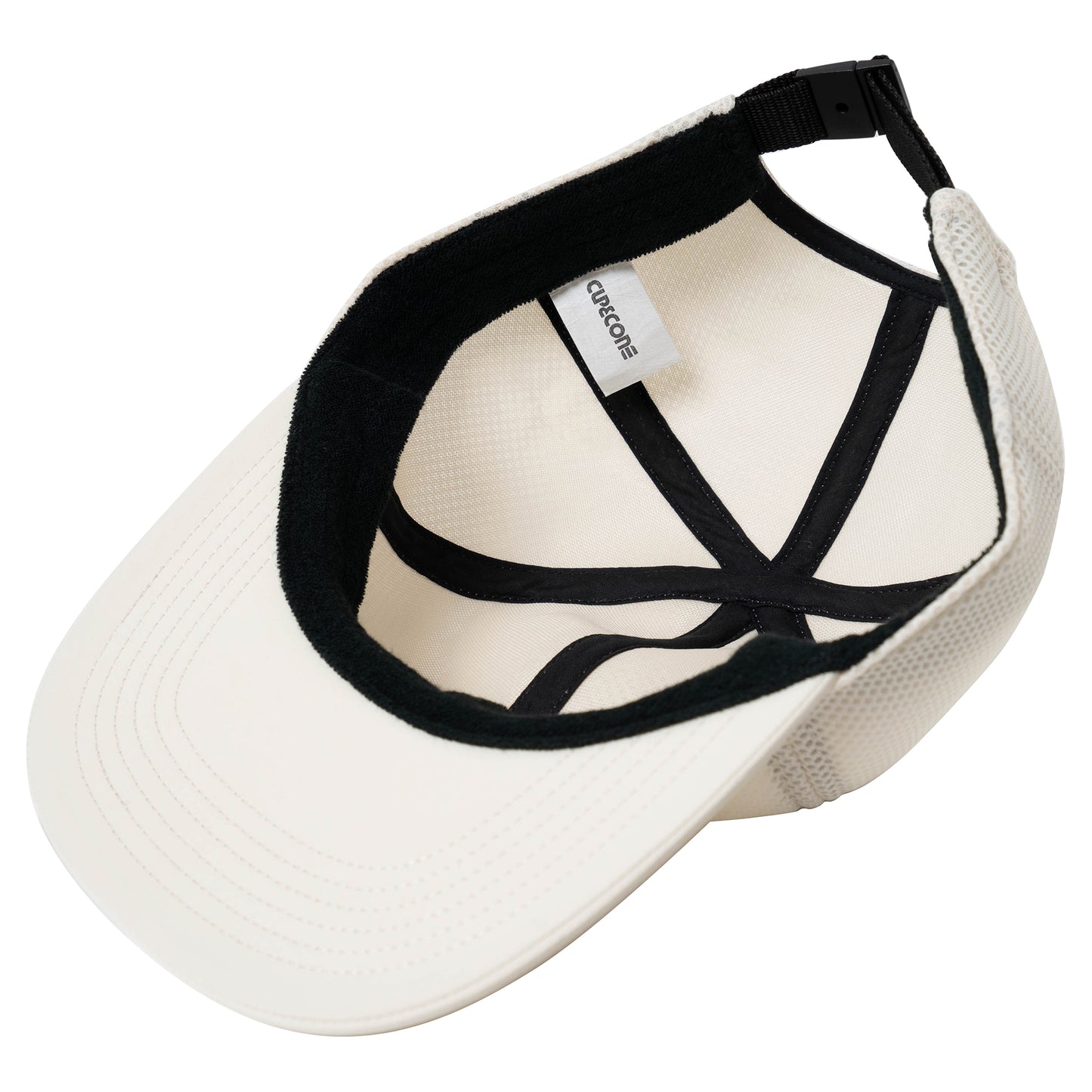 Puff Mesh 6 Panel - Cream