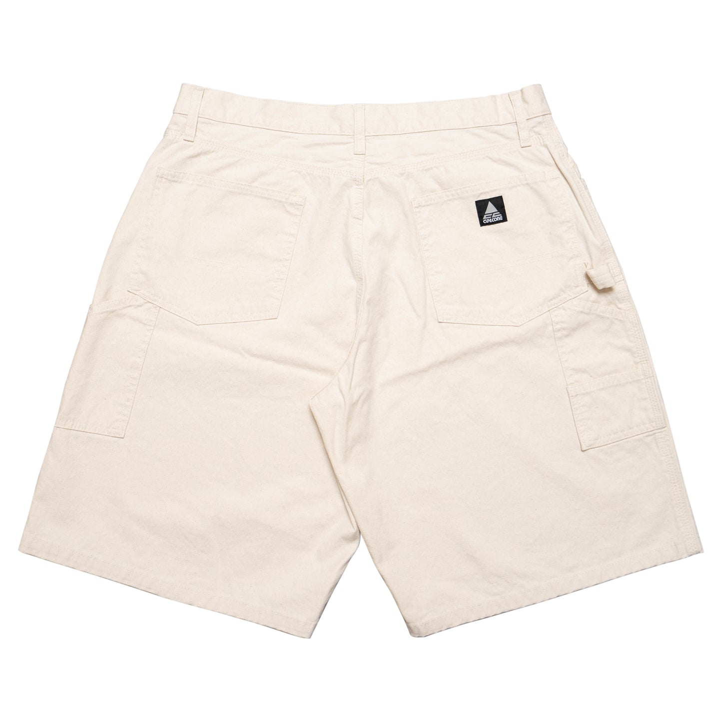 CC Baggy Cotton Canvas Painter Shorts - Natural