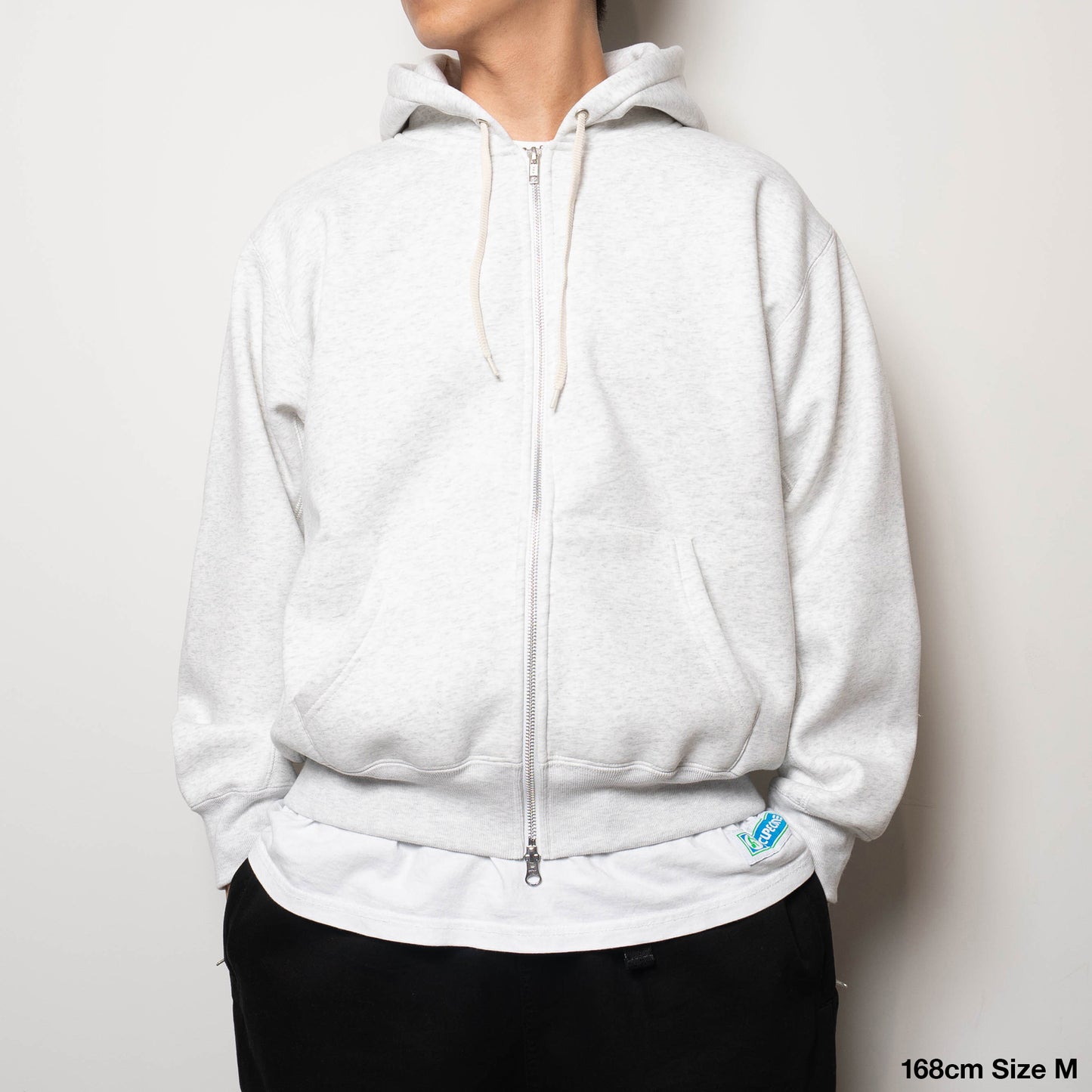 Bonded Fleece Zip Up Hoodie