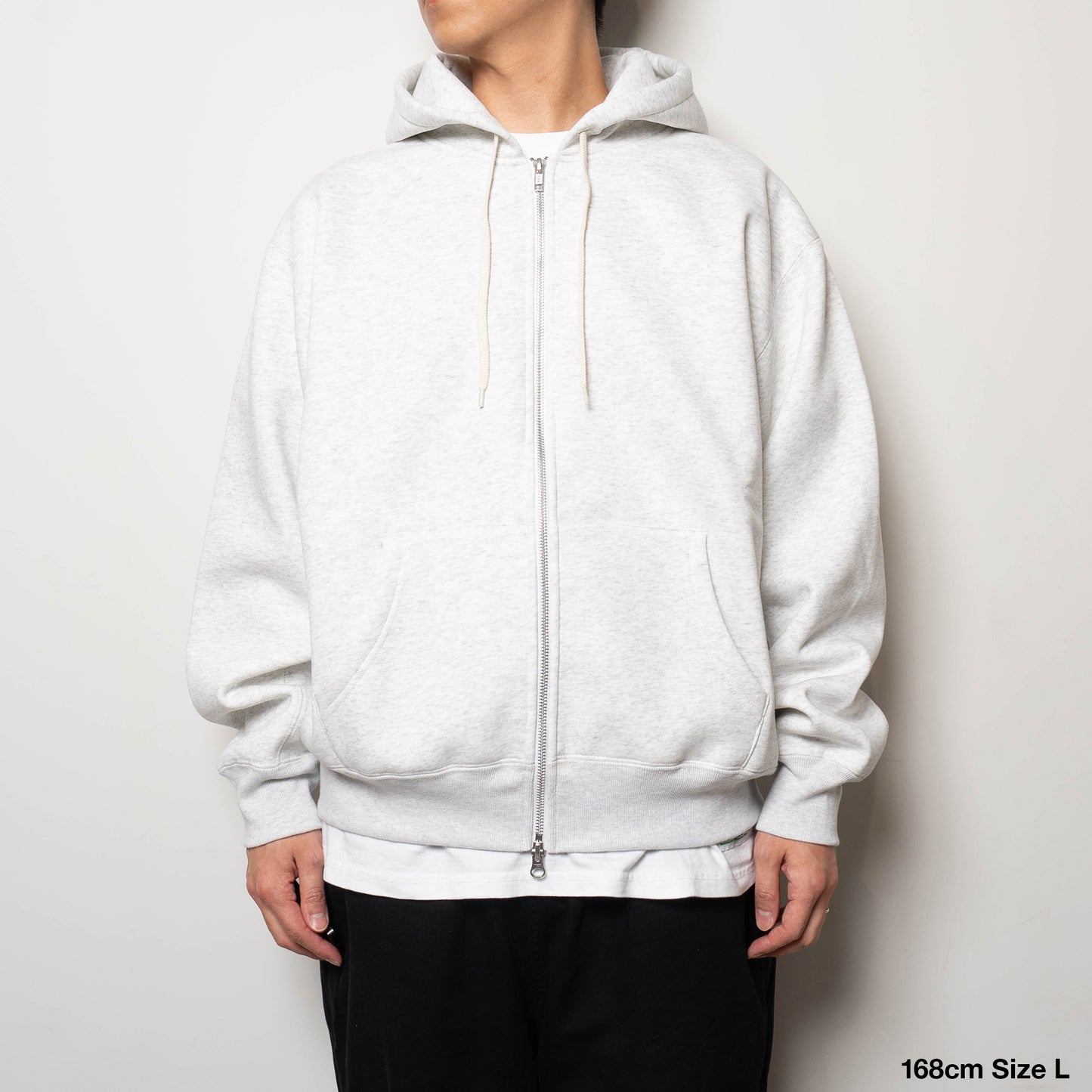 Bonded Fleece Zip Up Hoodie
