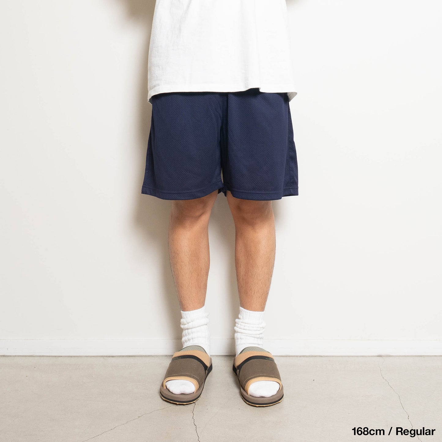 Mesh Baggy Shorts - Black