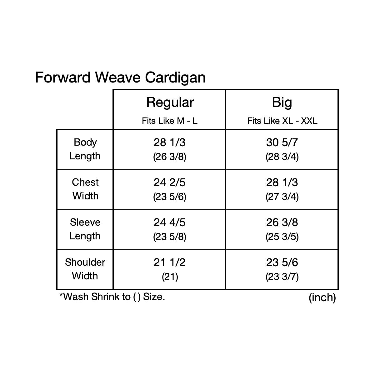Forward Weave Cardigan - Grey