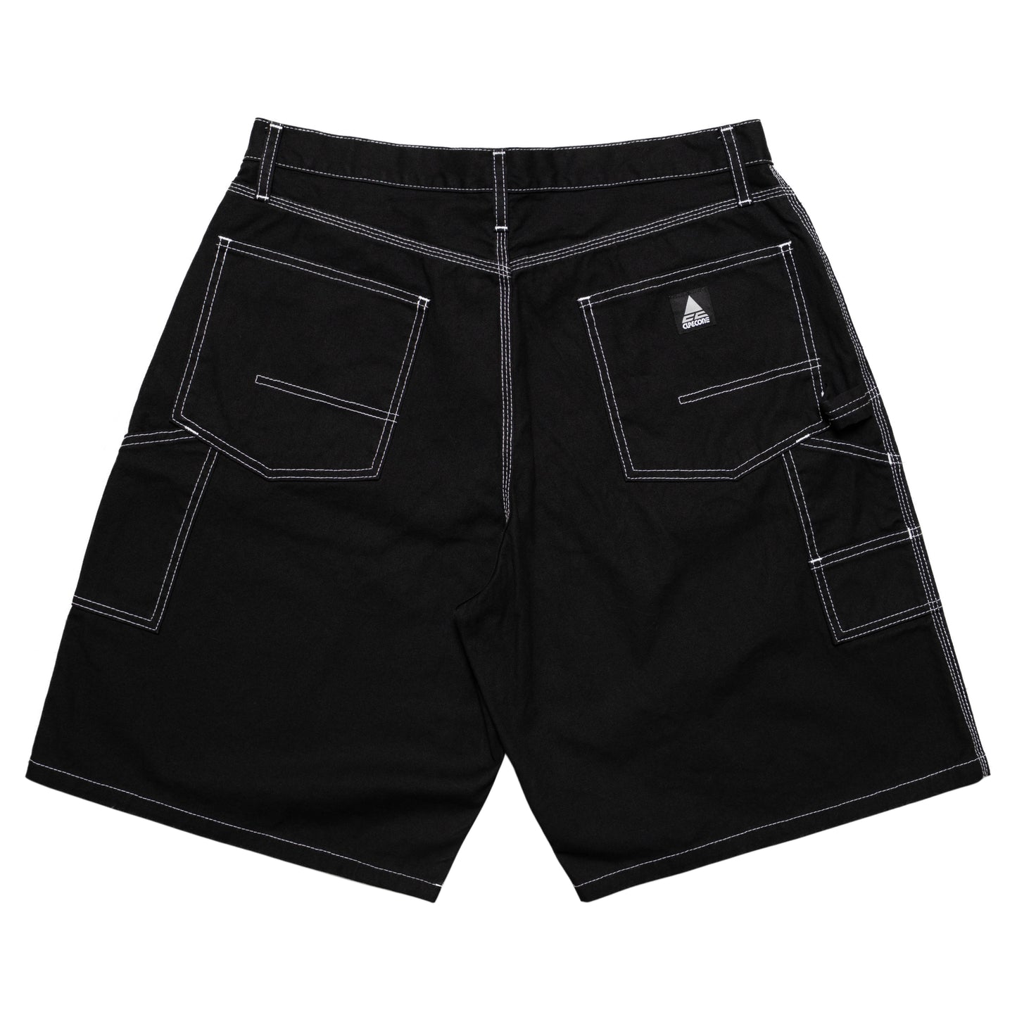 CC Baggy Cotton Canvas Painter Shorts - Black