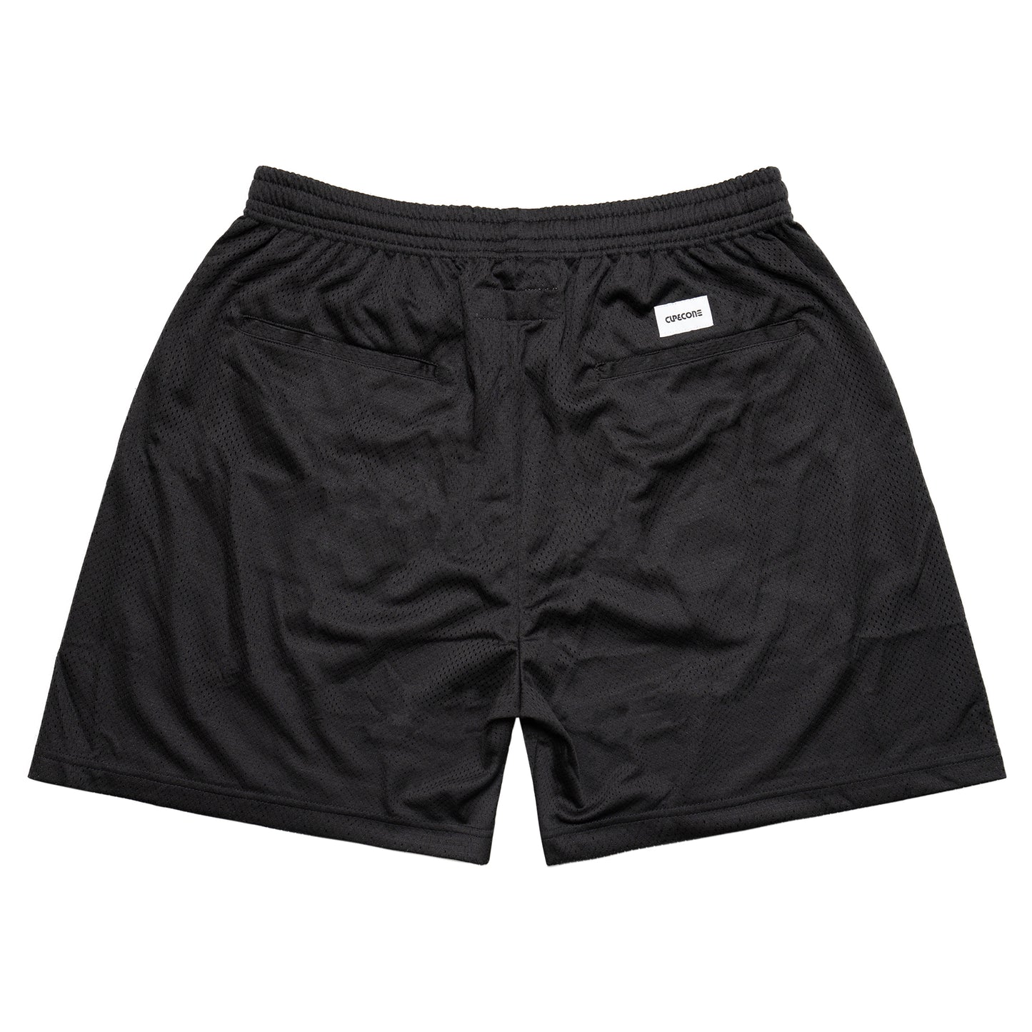 Mesh Baggy Shorts - Black