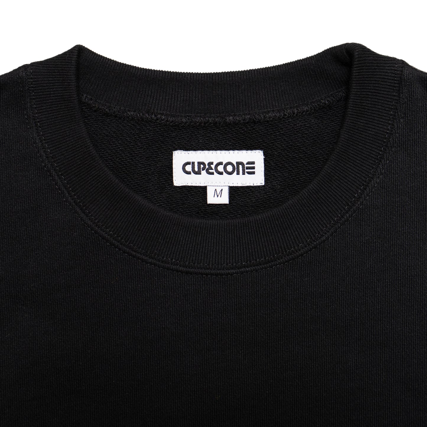 Color Block Crewneck - Black