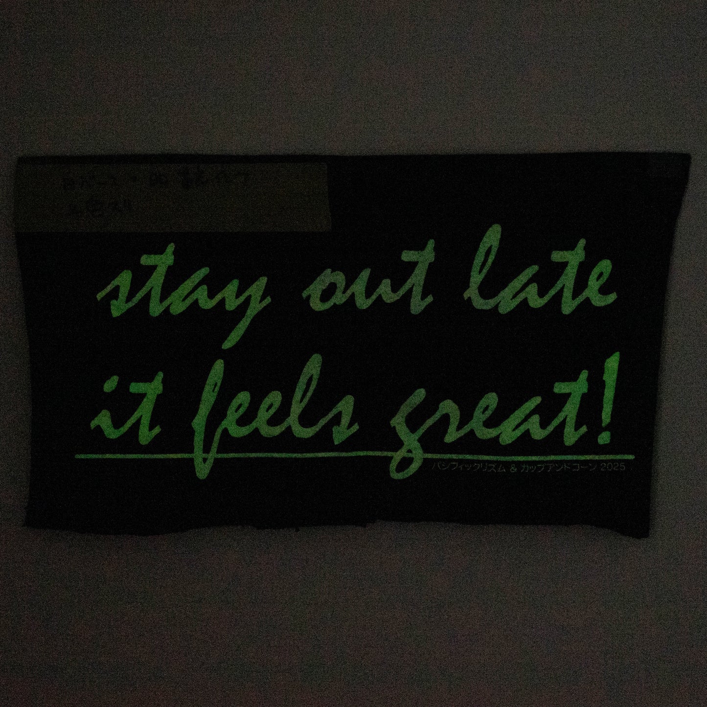 Stay Out Late Tee - Black