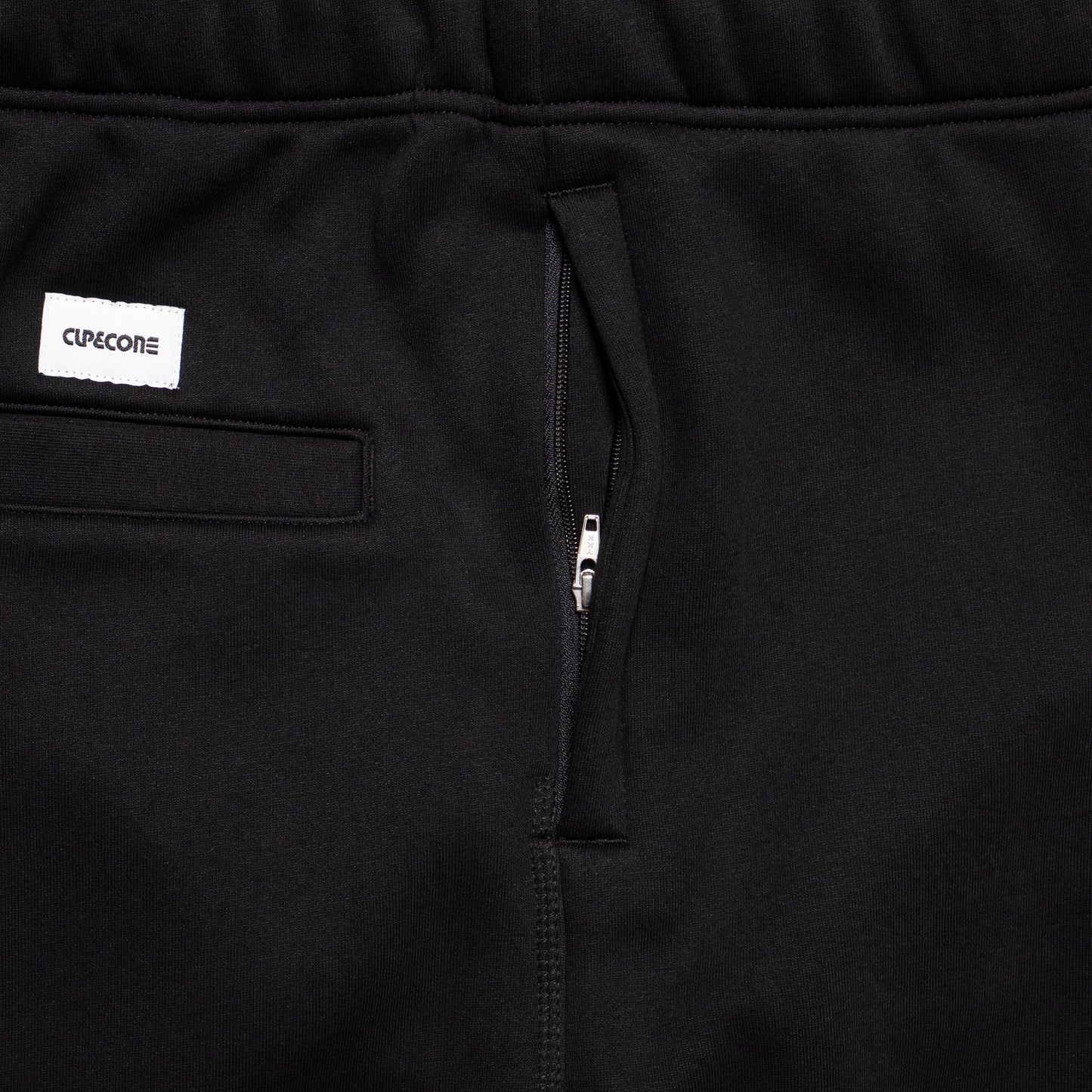 Bonded Fleece Desk Work Pants - Black