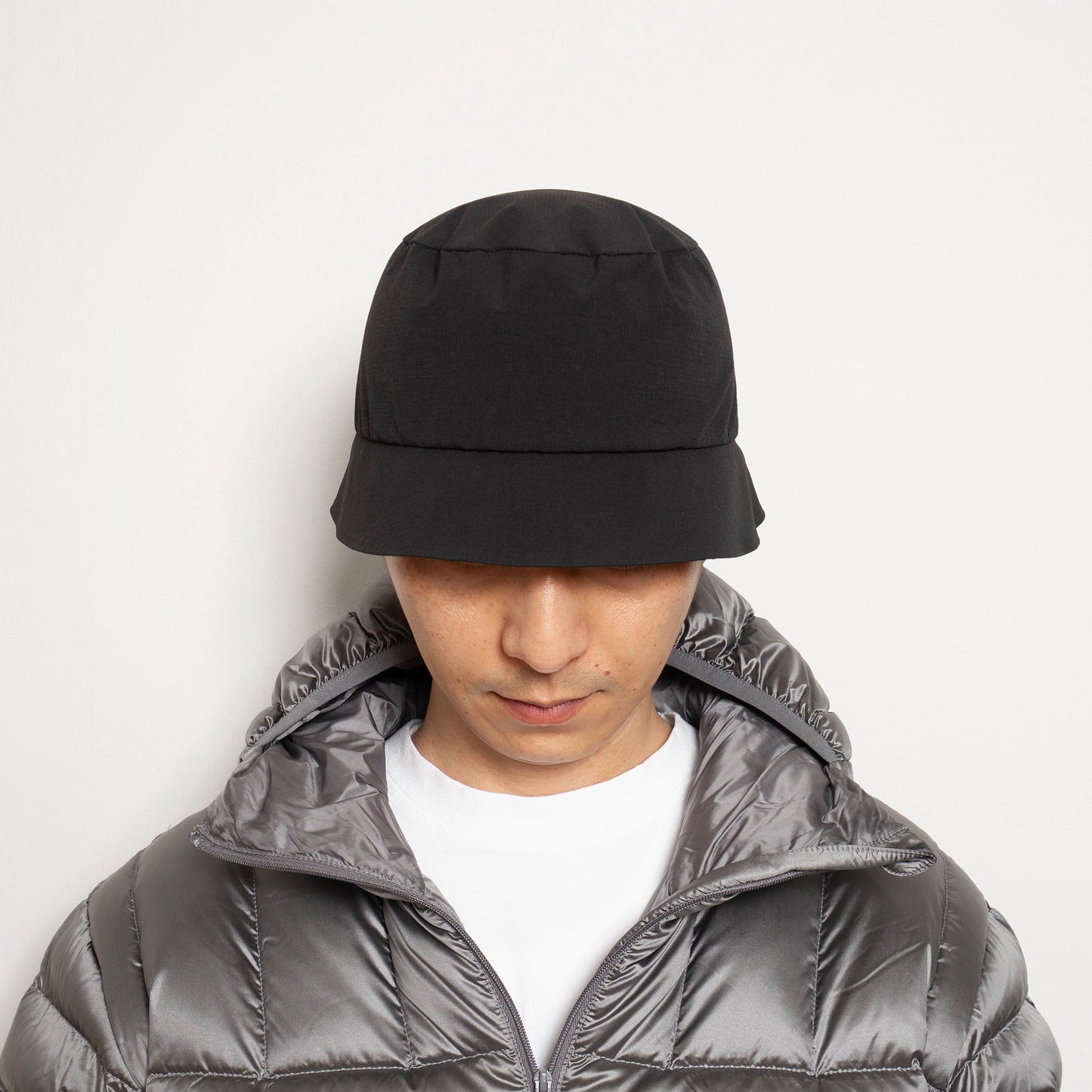 Stretch Nylon Tube Hat - Black