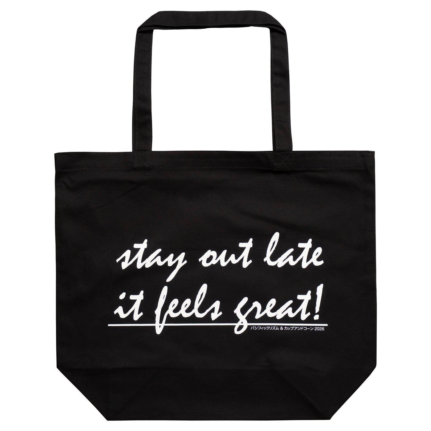 “Stay Out Late” Tote - Black