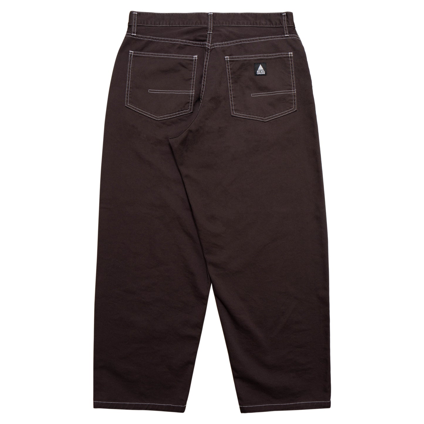 CC Baggy Cotton Drill Jeans - Coffee