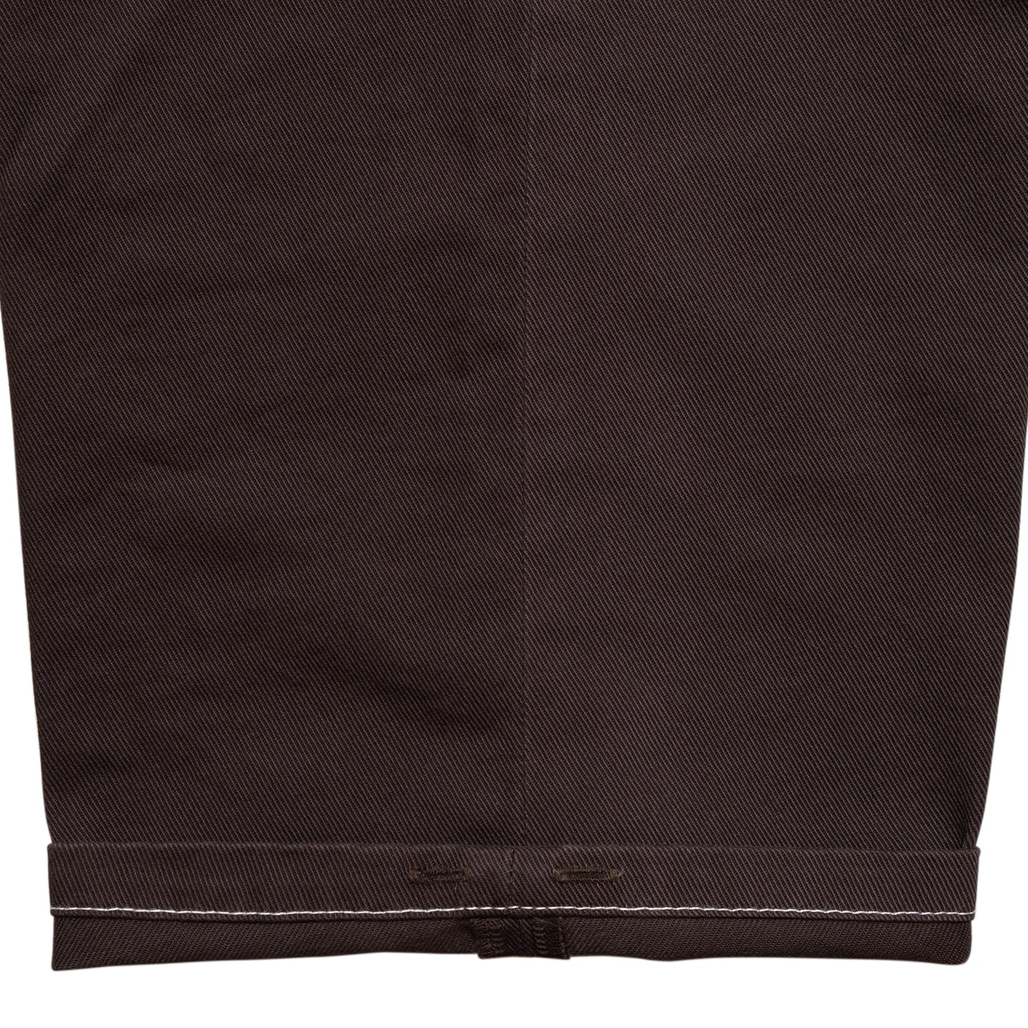 CC Baggy Cotton Drill Jeans - Coffee