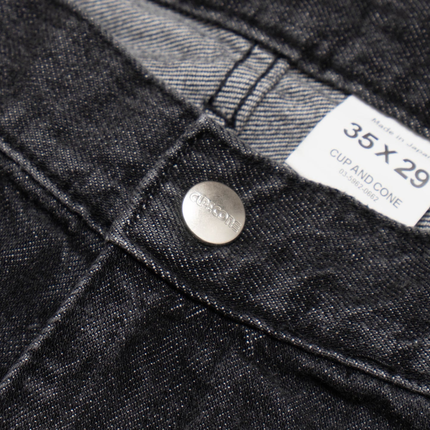 CC Baggy 13oz Basic Jeans - Fade Black