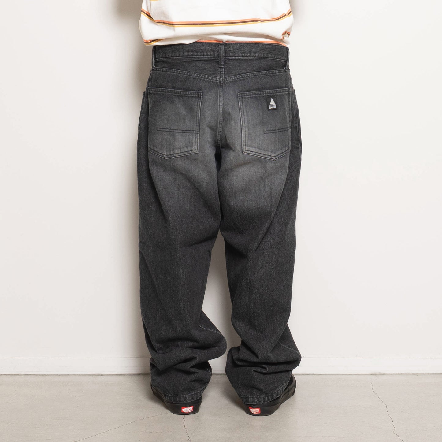 CC Baggy 13oz Basic Jeans - Fade Black