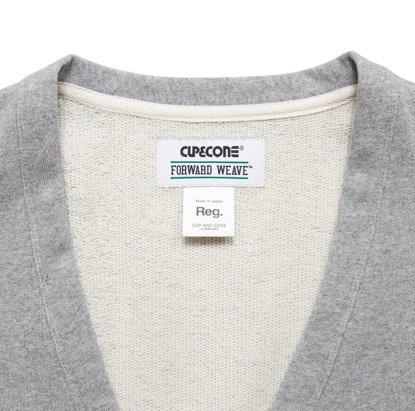 Forward Weave Cardigan - Grey