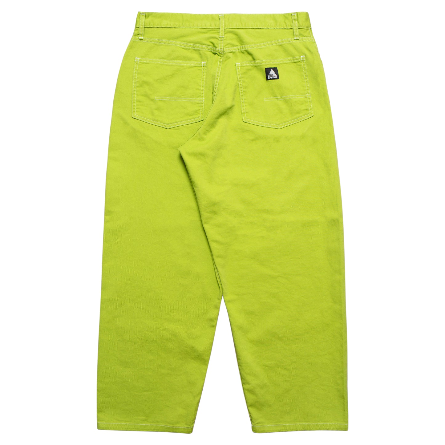 CC Baggy Cotton Drill Jeans - Lime