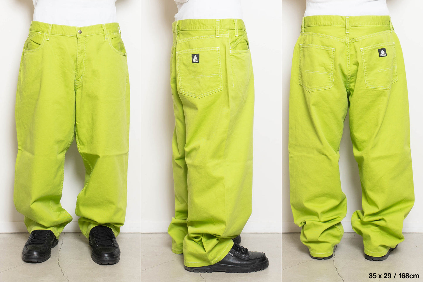 CC Baggy Cotton Drill Jeans - Coffee