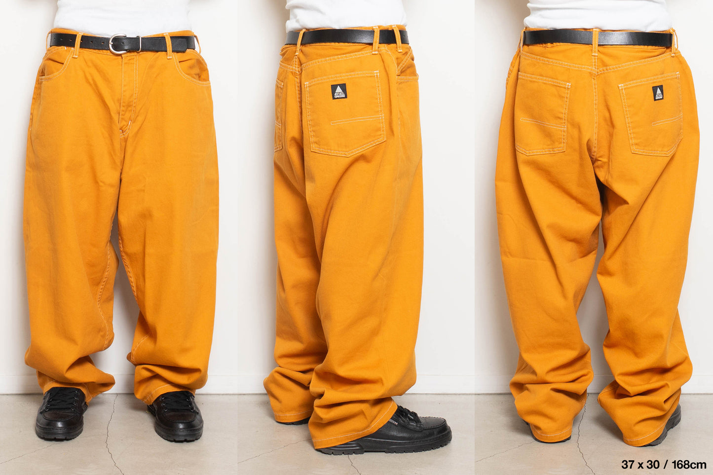 CC Baggy Cotton Drill Jeans - Coffee
