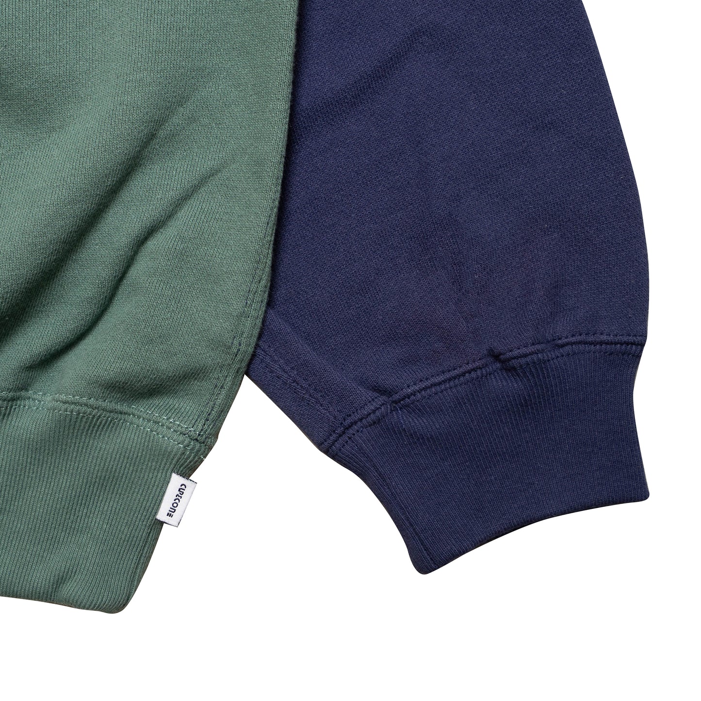 Color Block Crewneck - Navy