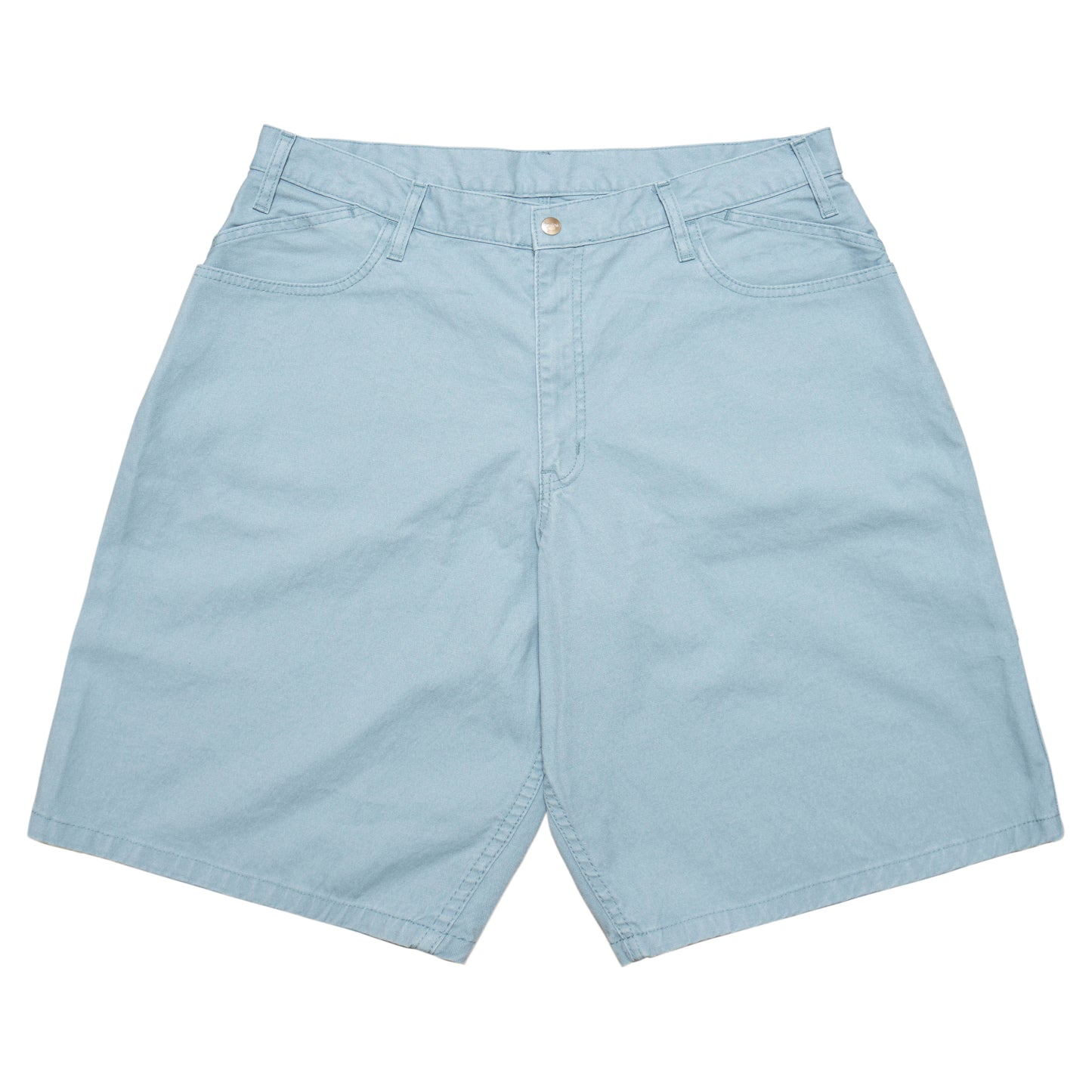 CC Baggy Cotton Canvas Painter Shorts - Slate Blue