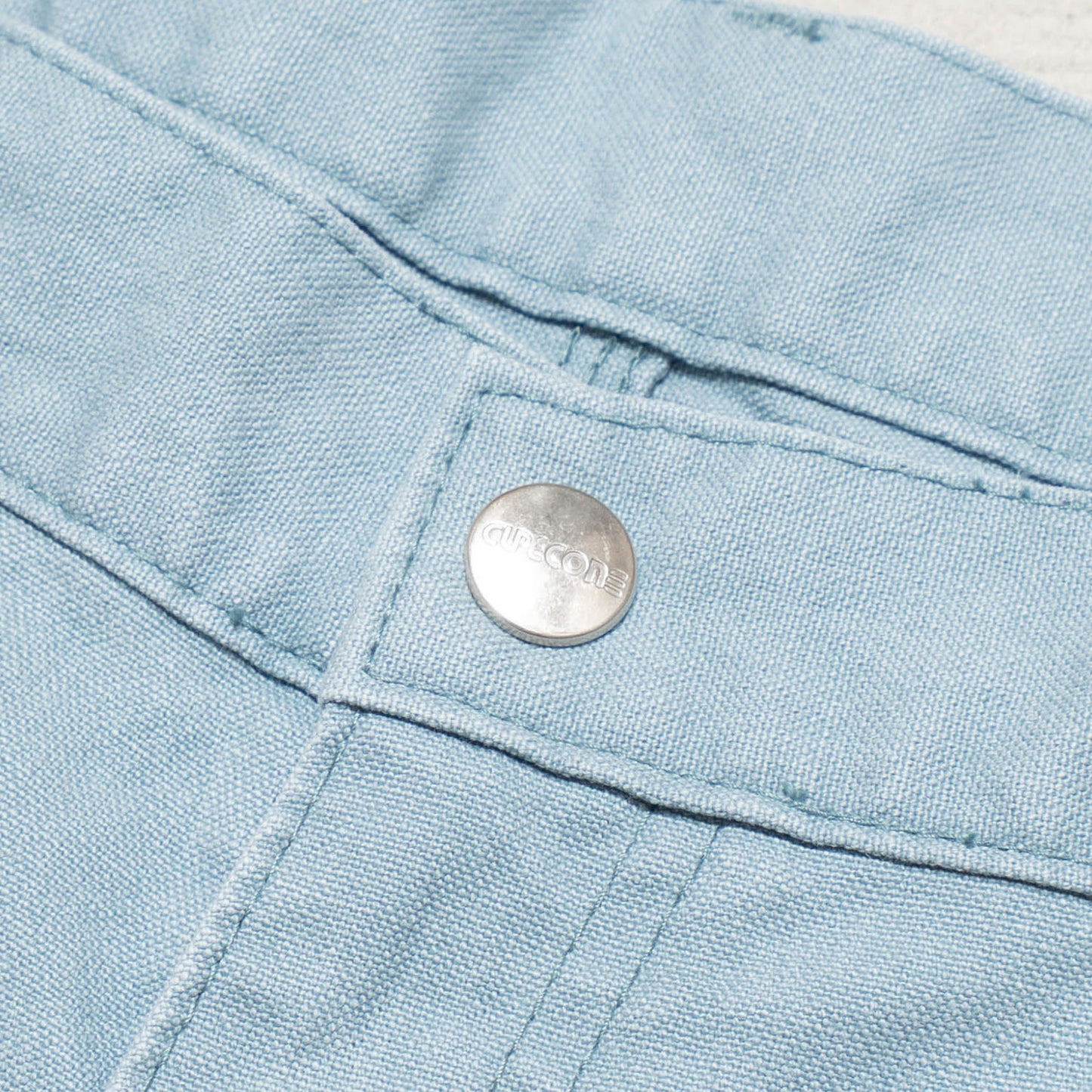 CC Baggy Cotton Canvas Painter Shorts - Slate Blue