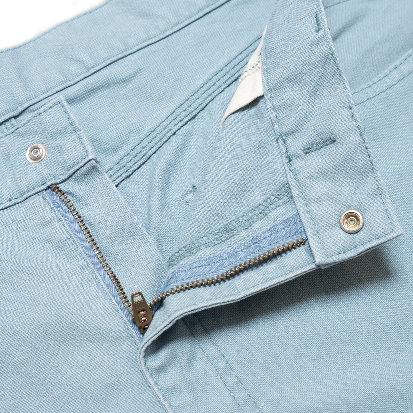 CC Baggy Cotton Canvas Painter Shorts - Slate Blue