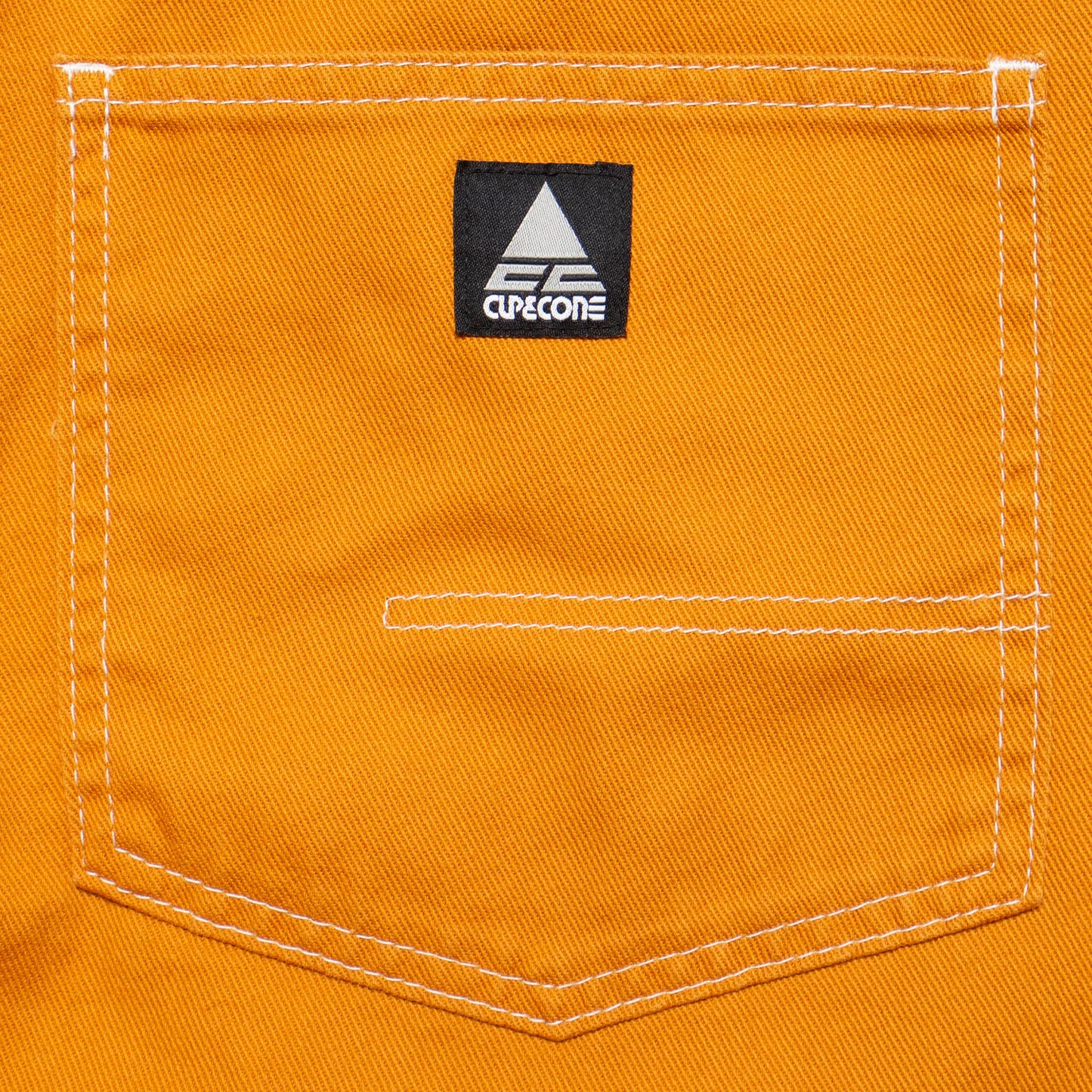 CC Baggy Cotton Drill Jeans - Turmeric