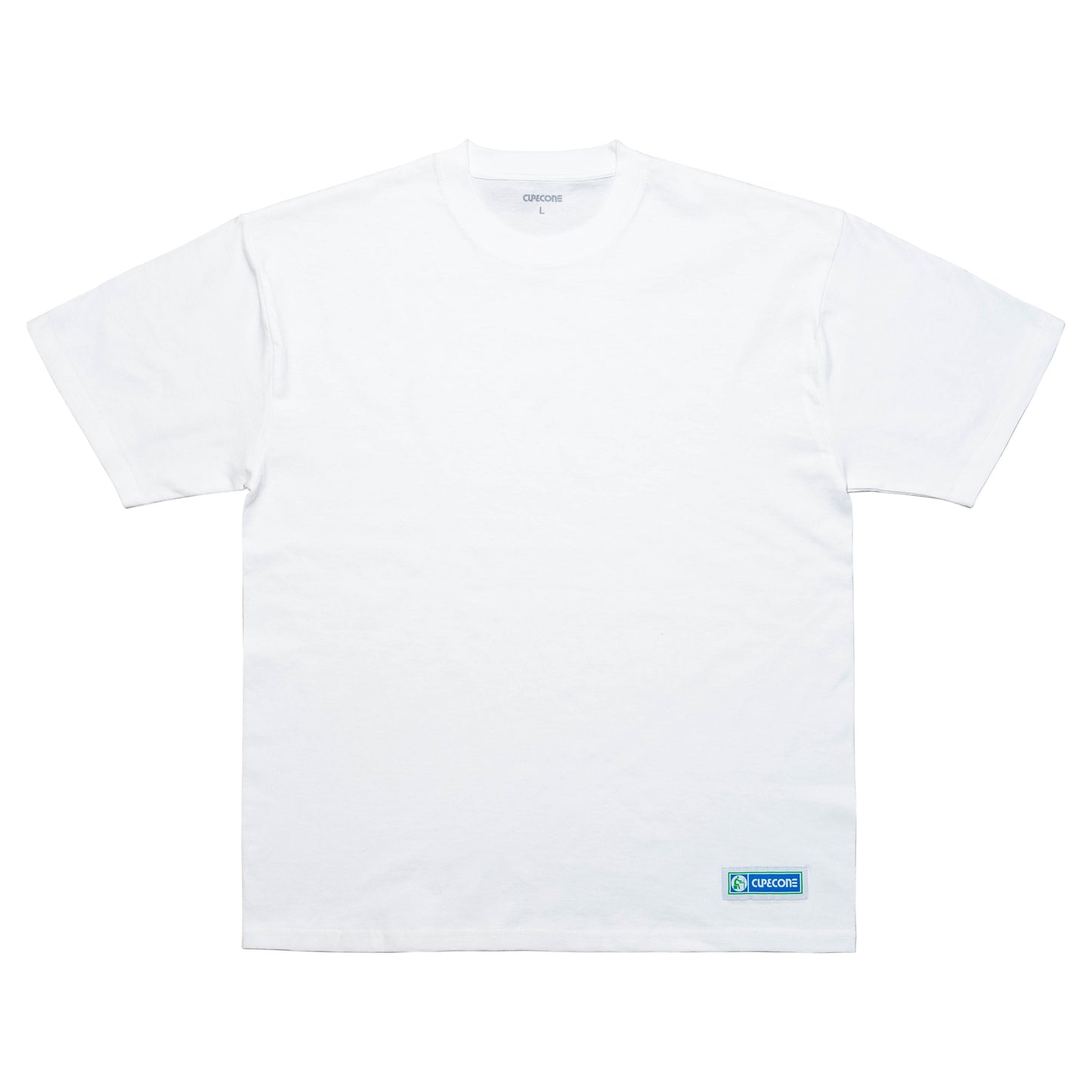 Athletic Label Tee - White