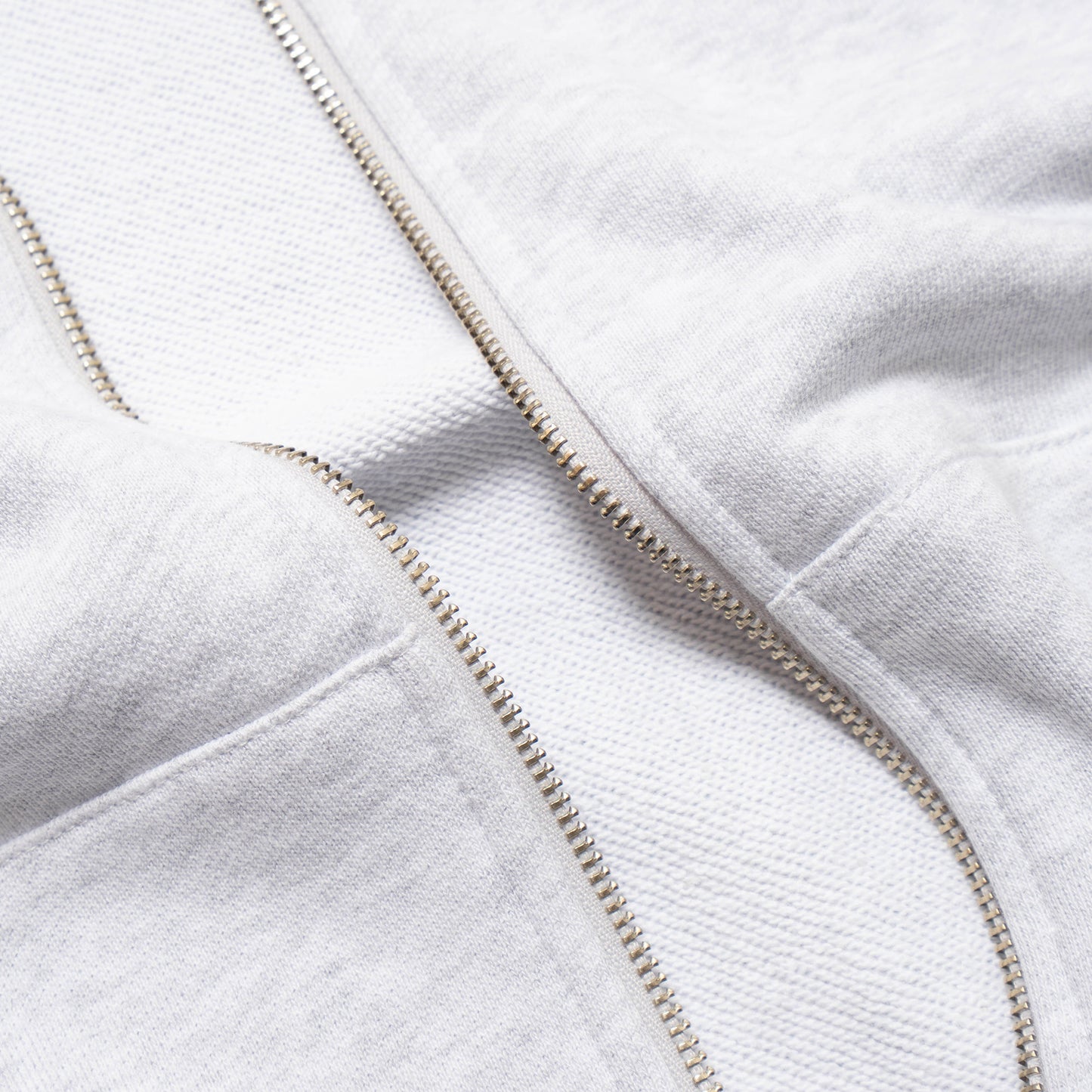 Zip Up Hoodie - Ash