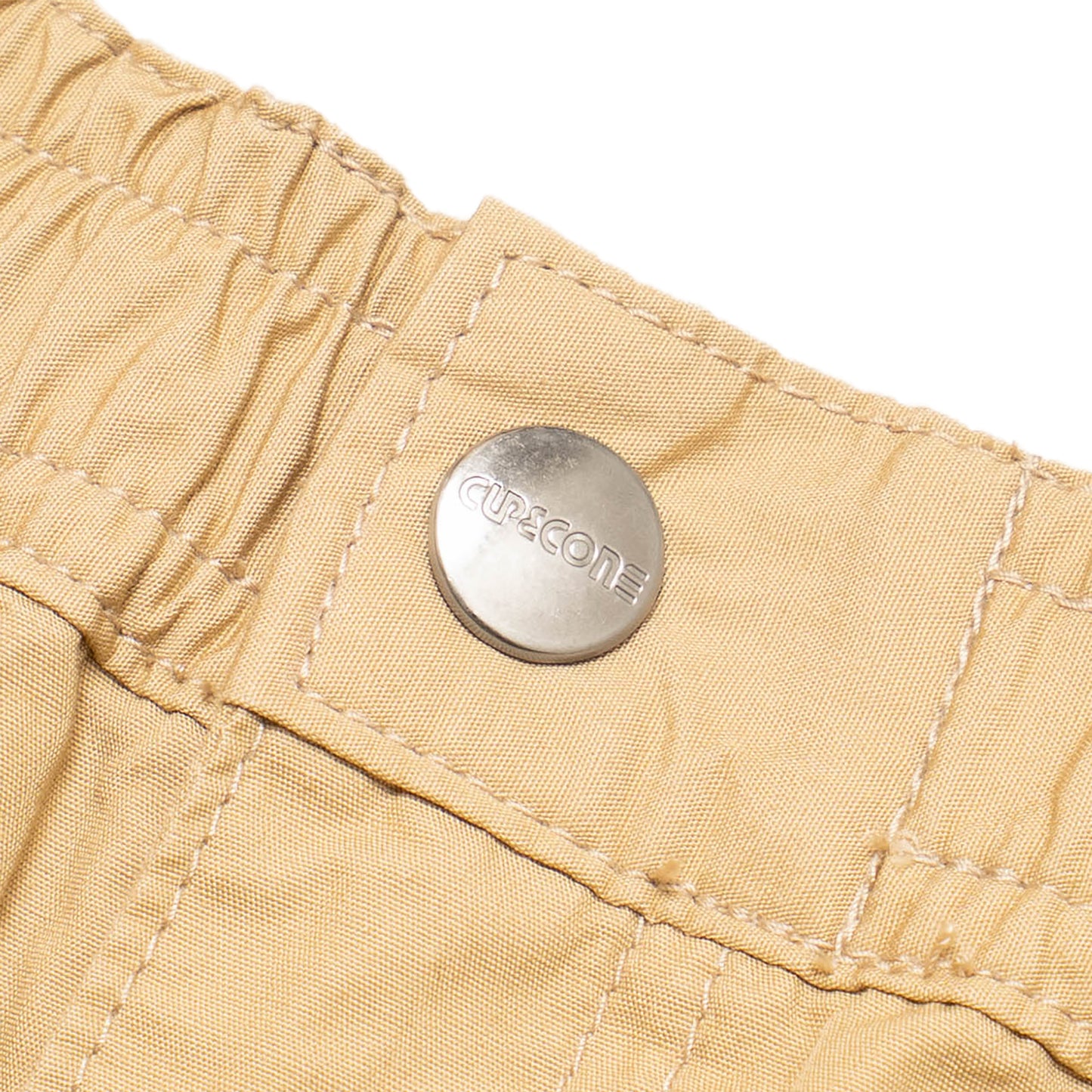 Blue Label Super Loose Light Cotton Easy Shorts - Beige
