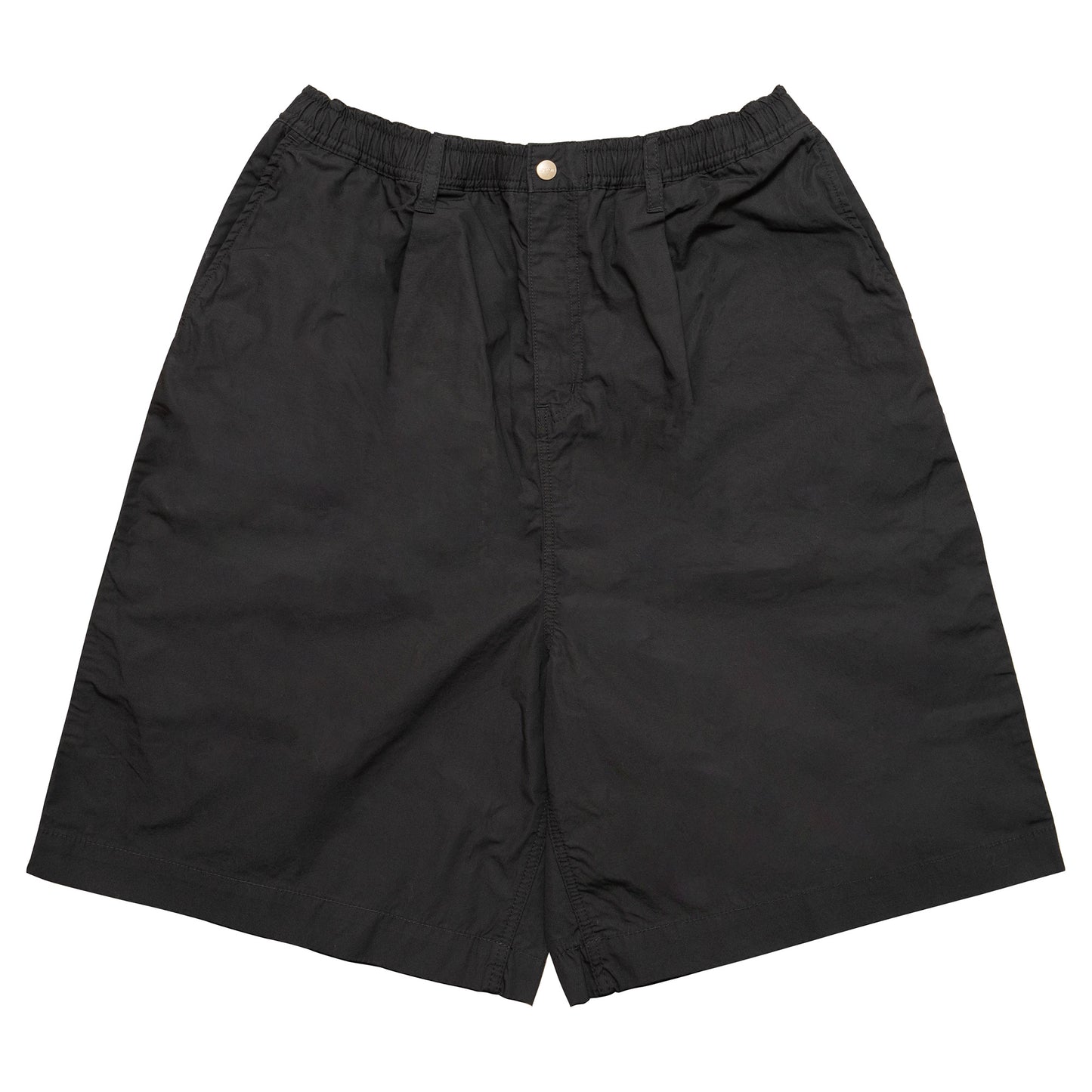 Blue Label Super Loose Light Cotton Easy Shorts - Black