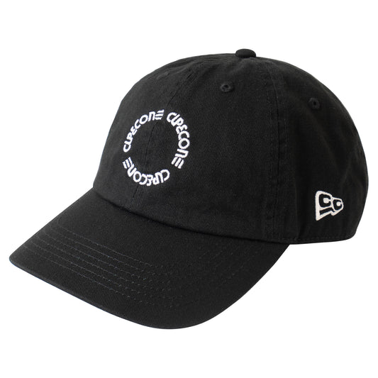 Circle Logo 6 Panel - Black