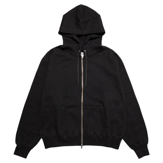 Zip Up Hoodie - Black