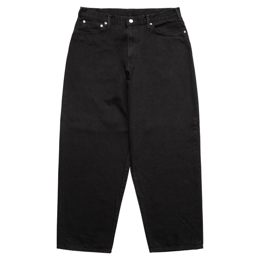 Green Label Basic Denim Pants - Double Black Enzyme Washed