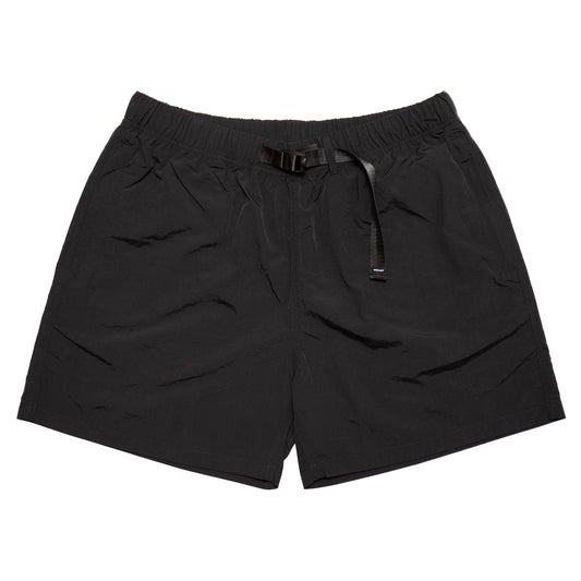 Taslan Nylon Desk Work Shorts - Black