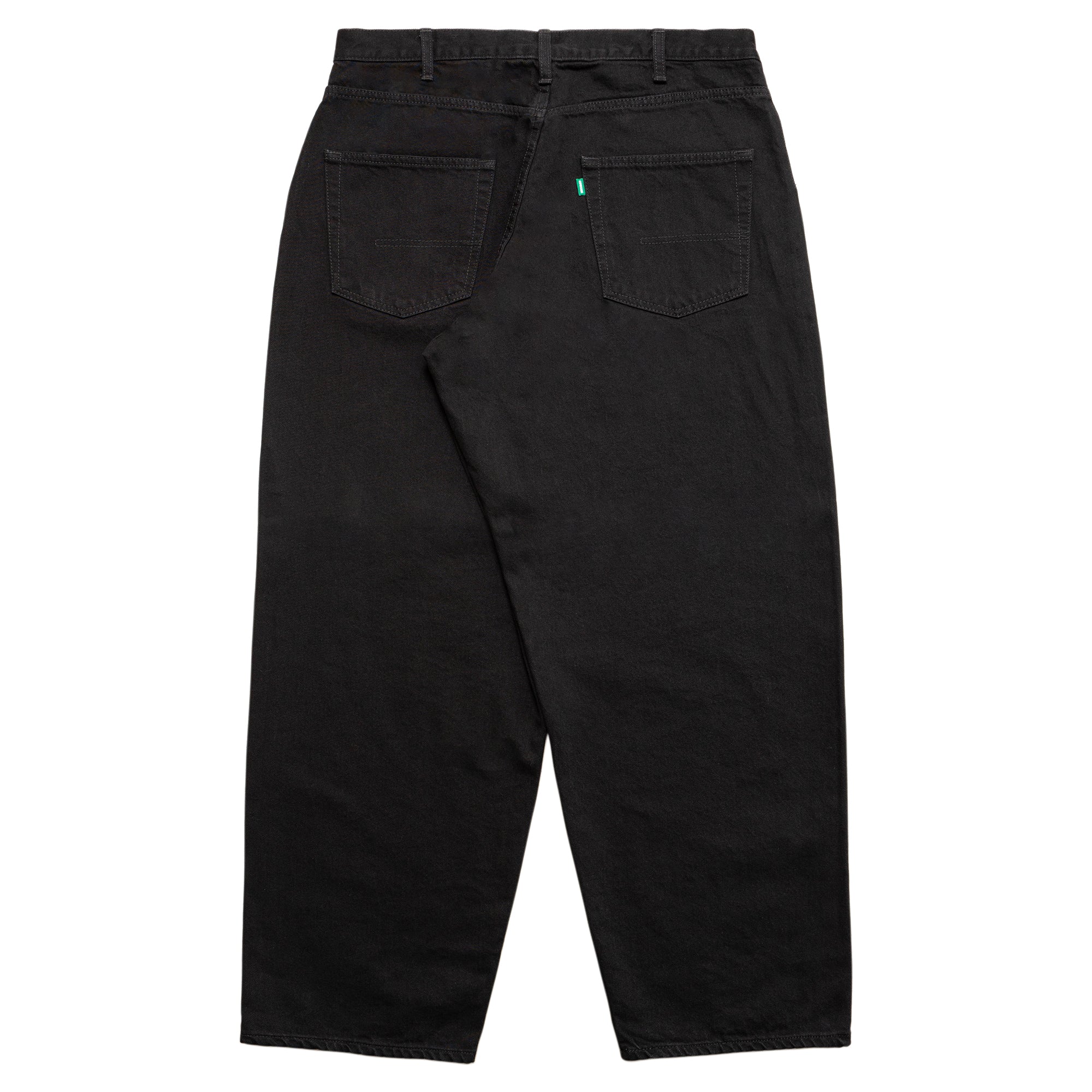 Green Label Basic Denim Pants - Double Black Enzyme Washed – CUP