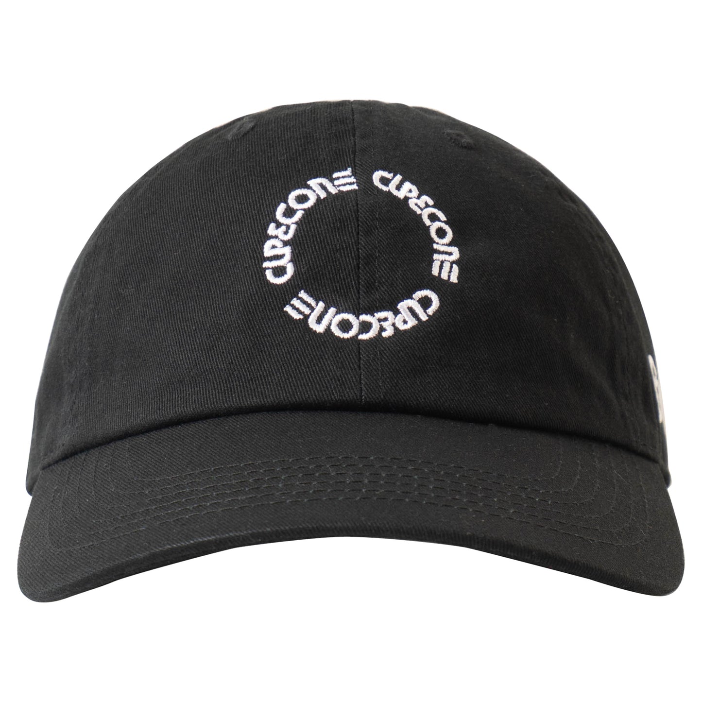 Circle Logo 6 Panel - Black