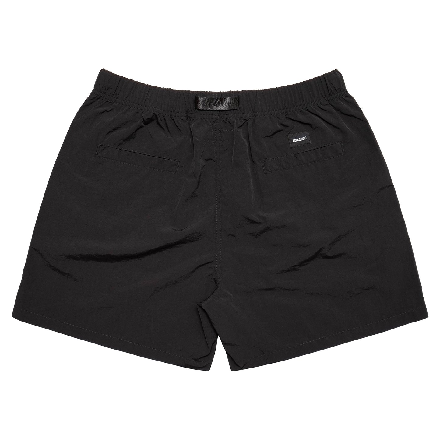 Taslan Nylon Desk Work Shorts - Black