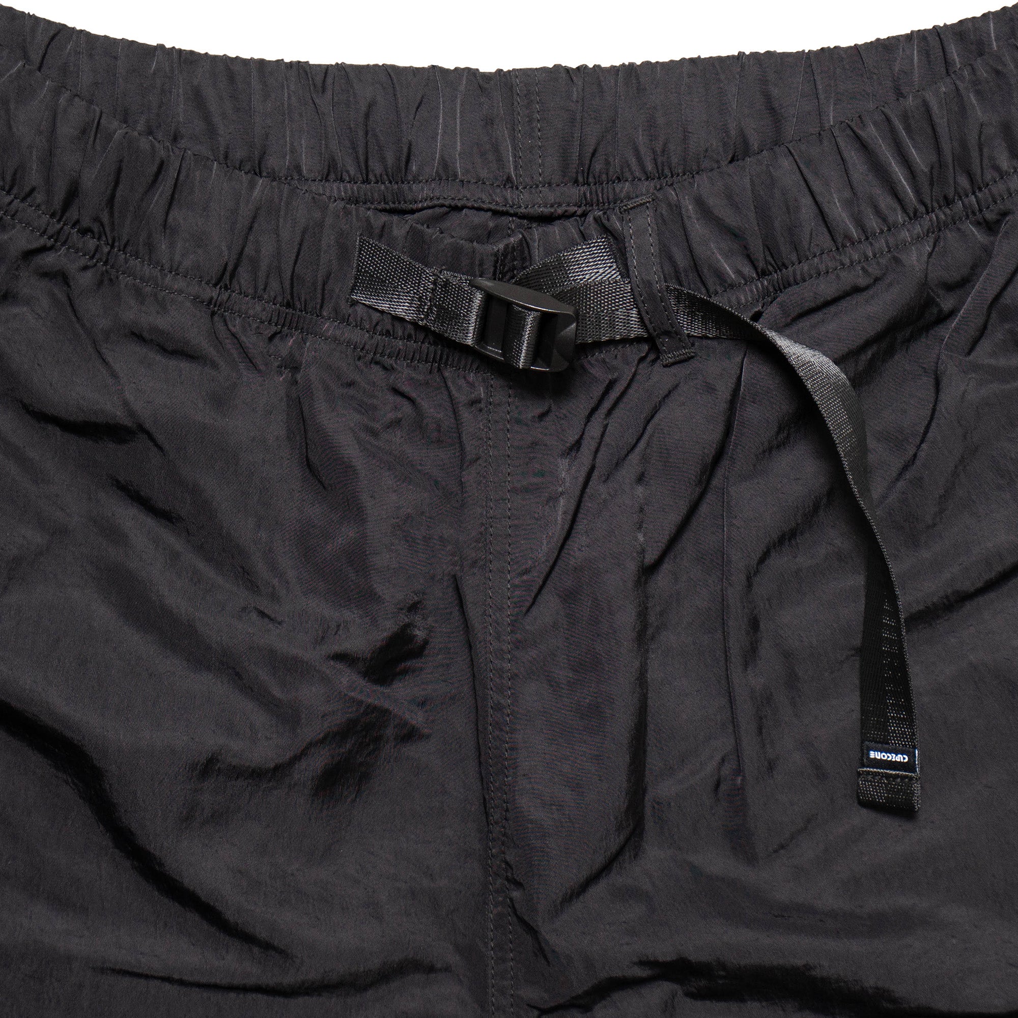 新作 Nylon Twill Desk Work Long Shorts 黒 Nylon Twill Desk Work Long Shorts - Black – CUP AND CONE