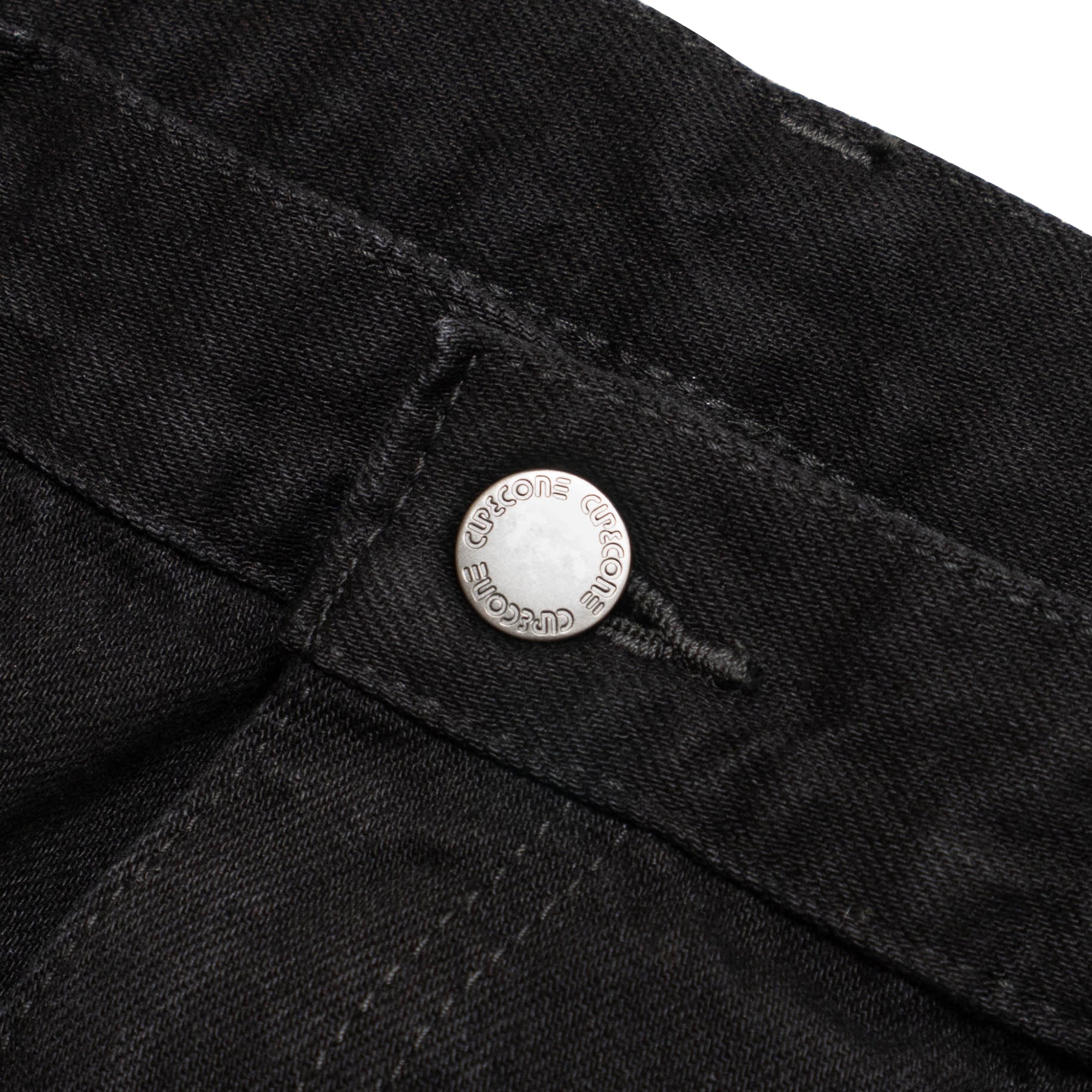 Green Label Basic Denim Pants - Double Black Enzyme Washed – CUP