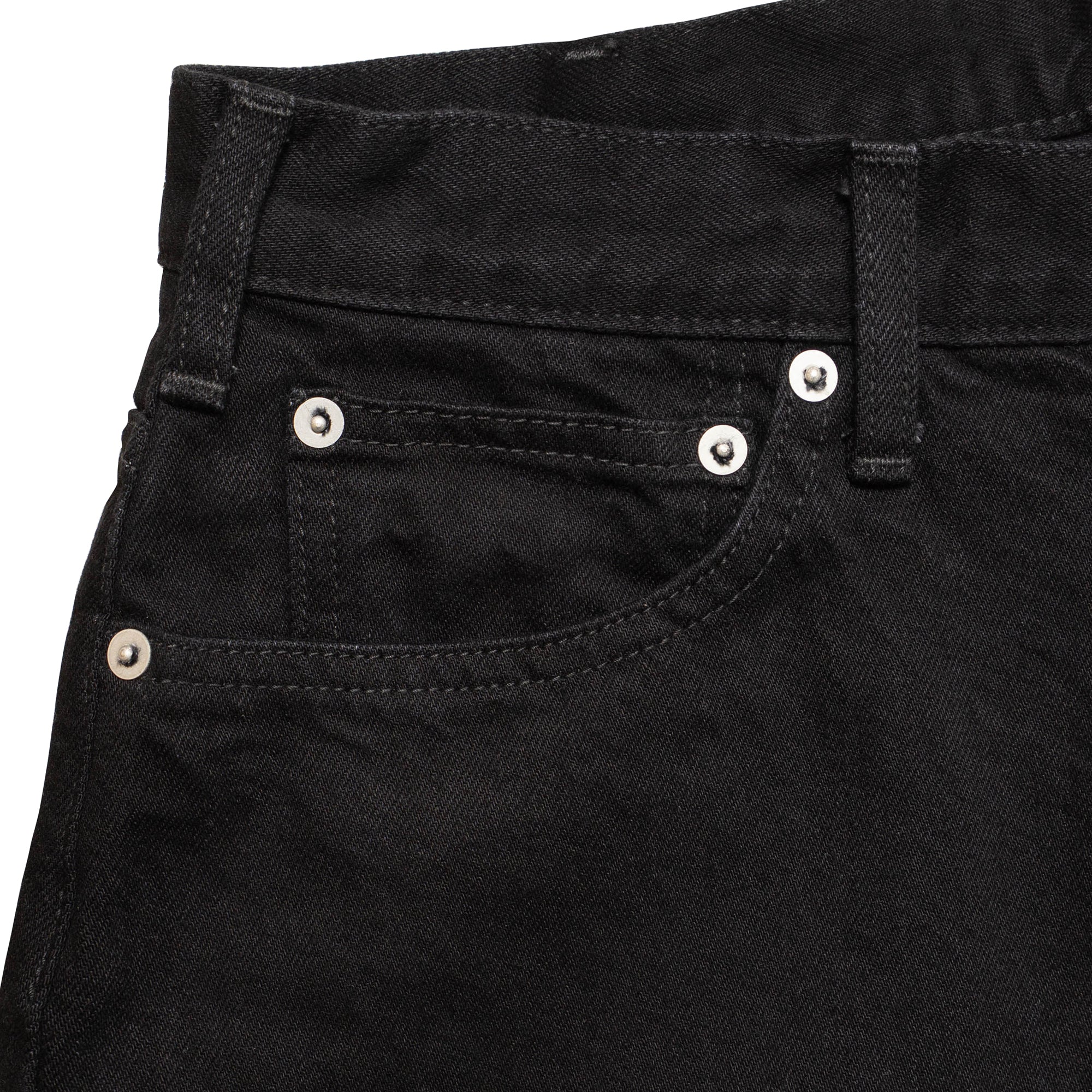 Green Label Basic Denim Pants - Double Black Enzyme Washed – CUP