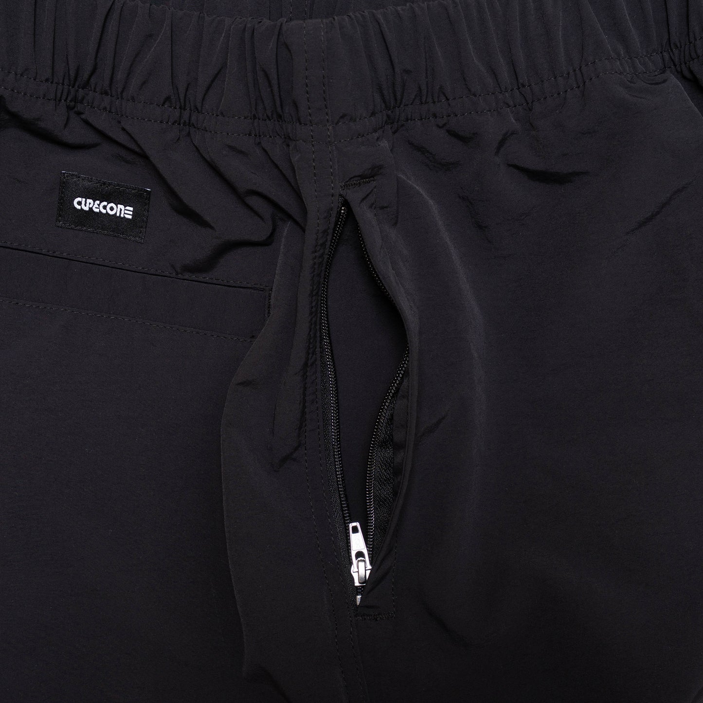 Taslan Nylon Desk Work Pants - Black
