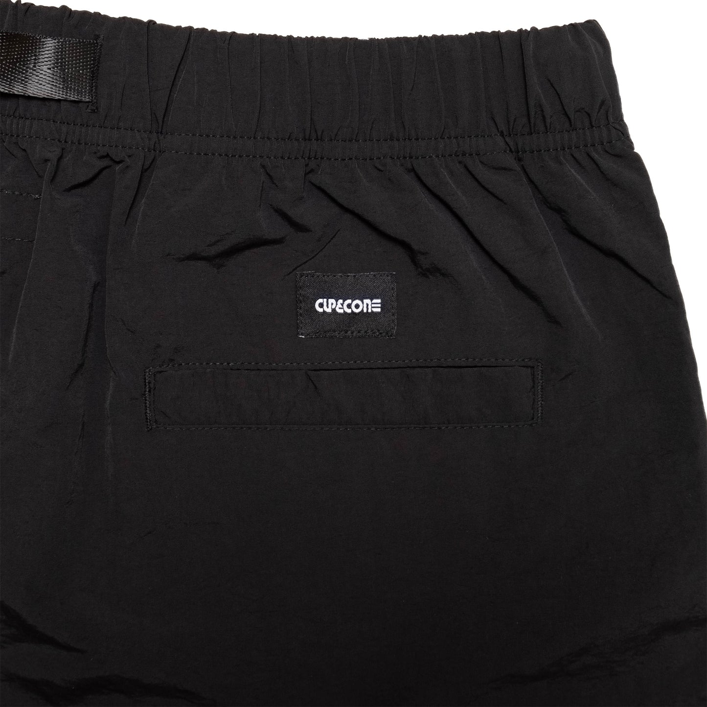 Taslan Nylon Desk Work Shorts - Black
