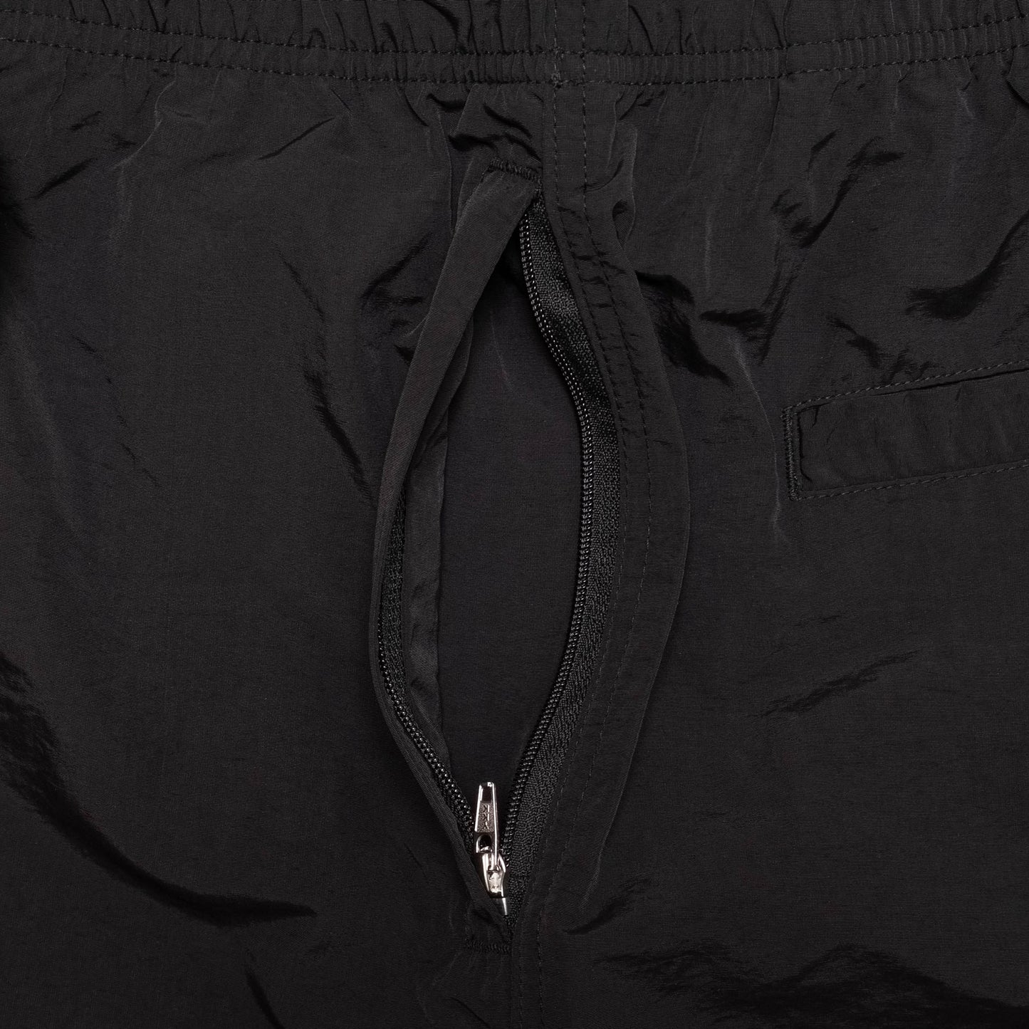 Taslan Nylon Desk Work Shorts - Black