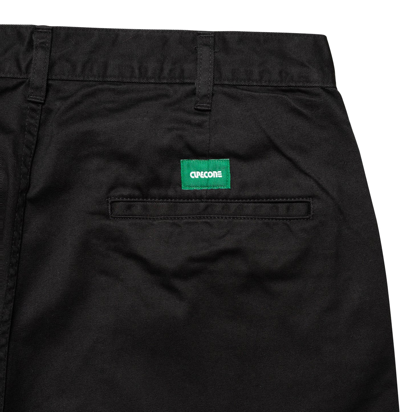 Green Label Basic Chino Pants - Black