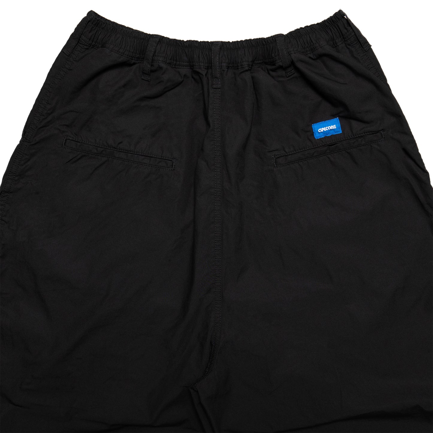 Blue Label Super Loose Light Cotton Easy Pants - Black