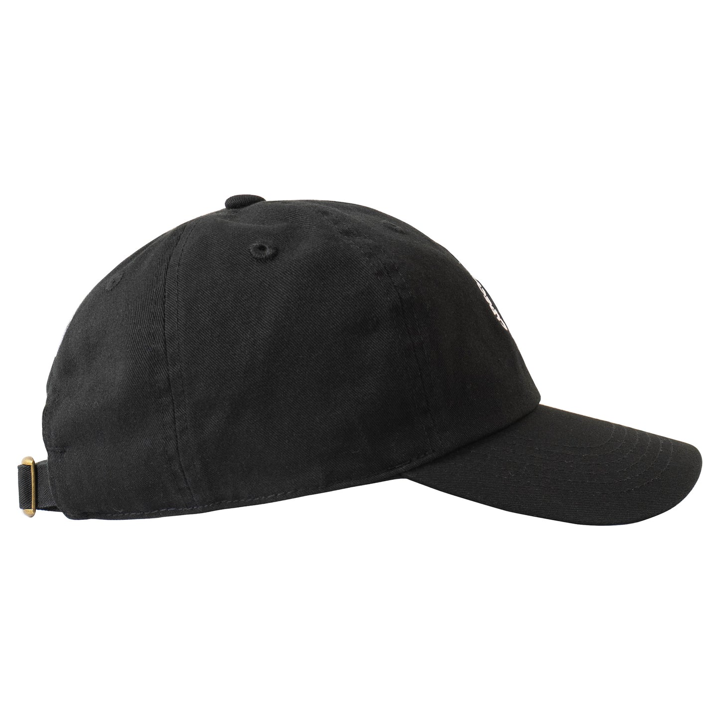 Circle Logo 6 Panel - Black