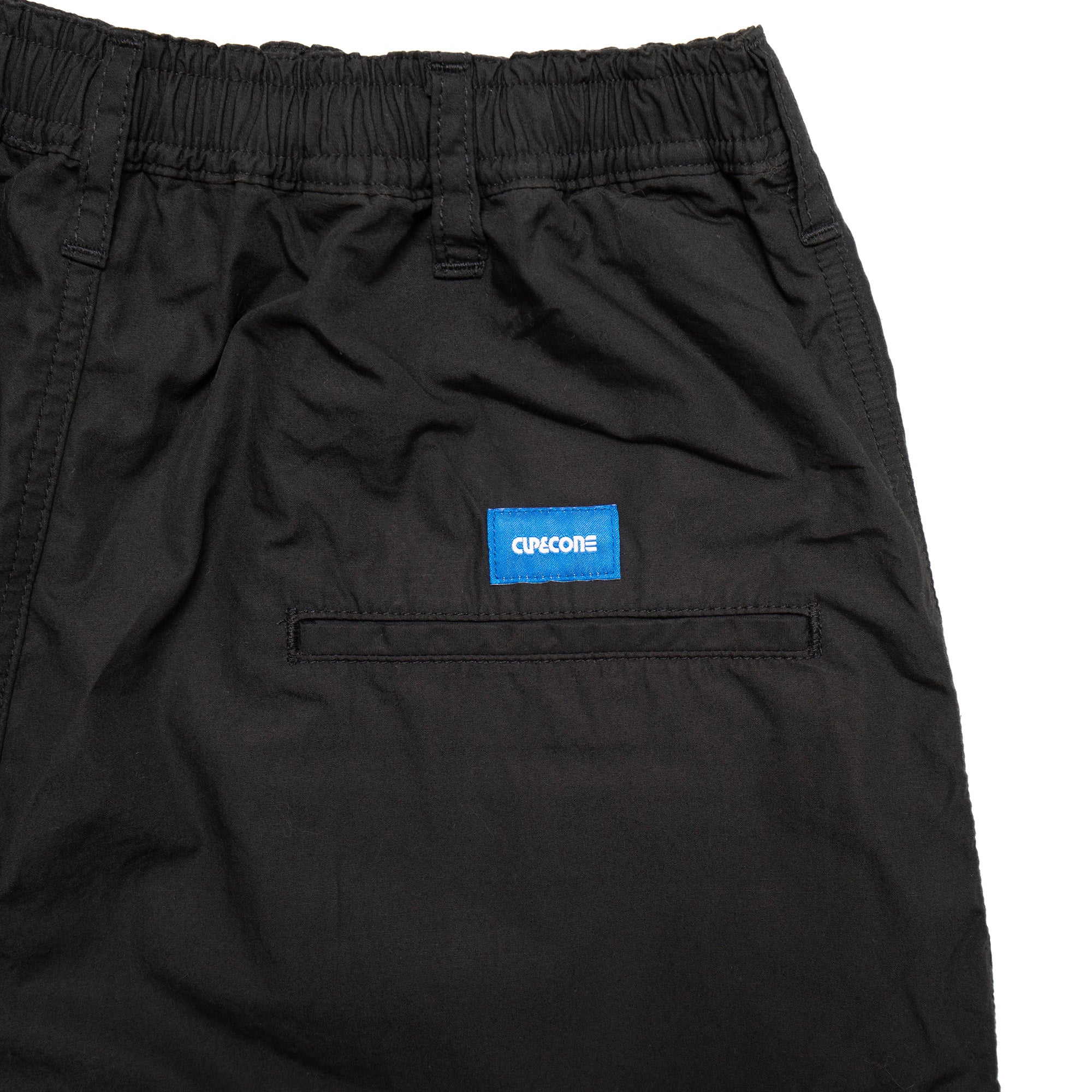 Blue Label Super Loose Light Cotton Easy Shorts - Black – CUP AND CONE