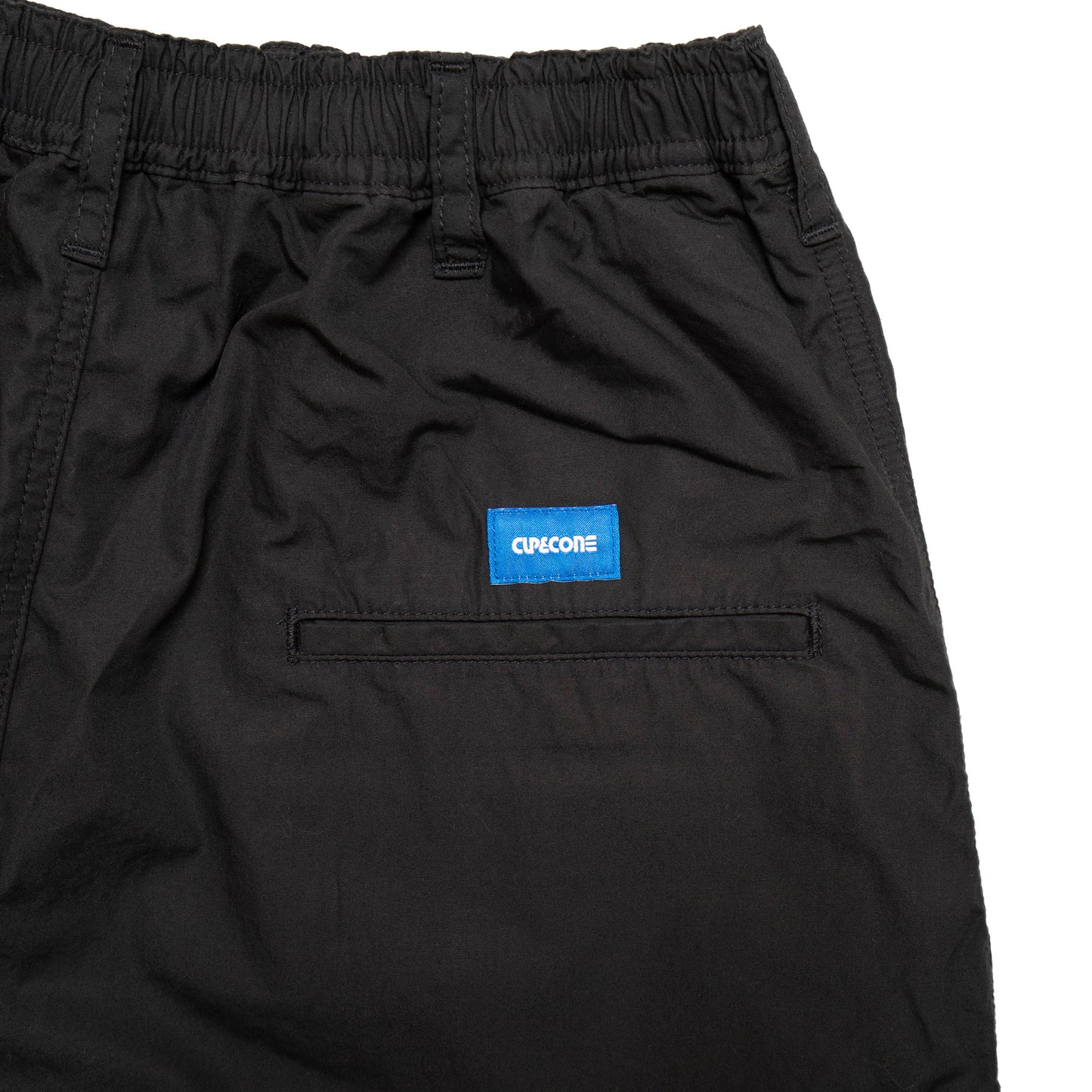 Blue Label Super Loose Light Cotton Easy Shorts - Black